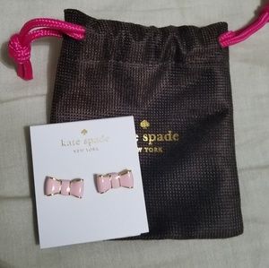 Kate Spade Take a Bow earrings